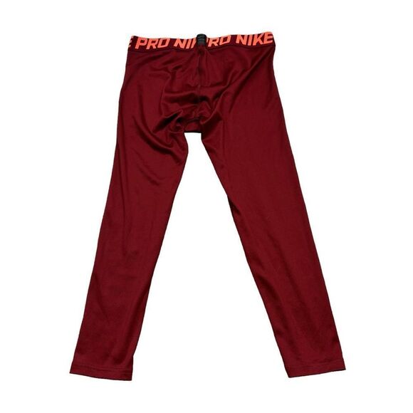 Boys‎ Nike Pro Coloburst Training Tights Orange Youth Size Medium - Picture 7 of 10